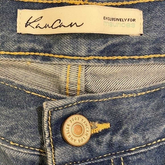 KanCan 29 (US 11) High Rise Ripped Boyfriend Jeans Exclusively For Maurices - Picture 8 of 14